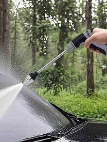 7pcs Garden Expandable High Pressure Hose, Adjustable Spray Nozzle, Irrigation Kit, Suitable For Europe And America - A - View 10