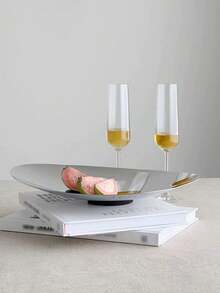 1 Stück nordischer Stil Edelstahl Obstplatte, hochwertige Dessertschale, elegante Nachmittagstee Süßigkeiten Platte, Zuhause Snack Serviertablett, Luxus Wohndekoration, Kaffeetisch Obstplatte, Aufbewahrungstablett - Silber - Übersicht 4