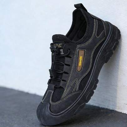 Zapatos deportivos para exteriores para hombres, zapatos casuales y transpirables para camping, senderismo y zapatillas deportivas para exteriores