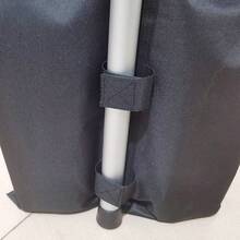 4pcs Heavy Duty Pop-Up Canopy Weight Bags - Extremely Sturdy & Reliable Tent Anchors For Maximum Stability, Quick & Easy Filling, Lightweight Portable Design - Ideal For Outdoor Activities, Parties, Camping - Black - View 9
