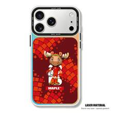 2026 World Football League Cup Mascot MAPLE Phone Case, Compatible With IPhone 17, 16, 15, 14, 13, 12, 11, XS, XR, Pro Max Plus. A Must-Have For Football Fans. Printed Phone Case, Transparent Design, Magnetic Protective Case - 無色 - 查看 2