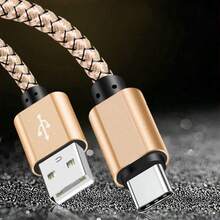 彩色USB Type-C数据线，尼龙编织设计，适用于智能手机快速充电。这款USB-A转USB-C充电线兼容 17、16 Pro Max、iPad Pro、Air 5、Galaxy S25、S24等多种设备。 - 彩色 - 查看 28