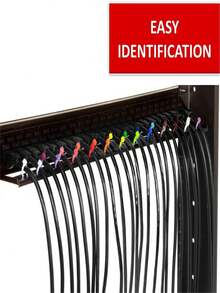 Random Colors Zip Ties 3.9inch, Cable Ties For Indoor And Outdoor Use, Multi-Purpose Self Locking Cable Ties,UV And Cold Resistant Wire Ties For Garden, Plants, Fence, Holiday Lights - Multicolor - View 6