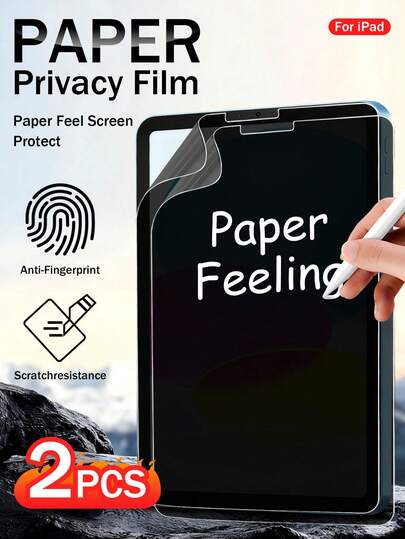 XINHONGYU 2pcs Matte Anti-Spy Screen Protector For 11th Gen 2025 A16/ 10th Gen 10.9", 25° Privacy Protection, Full Coverage With Curved Edges, Anti-Scratch, Anti-Shock, Fingerprint Resistant, Sensitive Touch, Soft Film (Non-Glass)