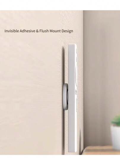 6pcs Wall-Mounted Magnetic Storage Hook For Remote Control, No Drilling Required, Plug-In Storage Hook For Router, Air Conditioner, Magnetic Stickers For TV And Air Conditioner Remote Control