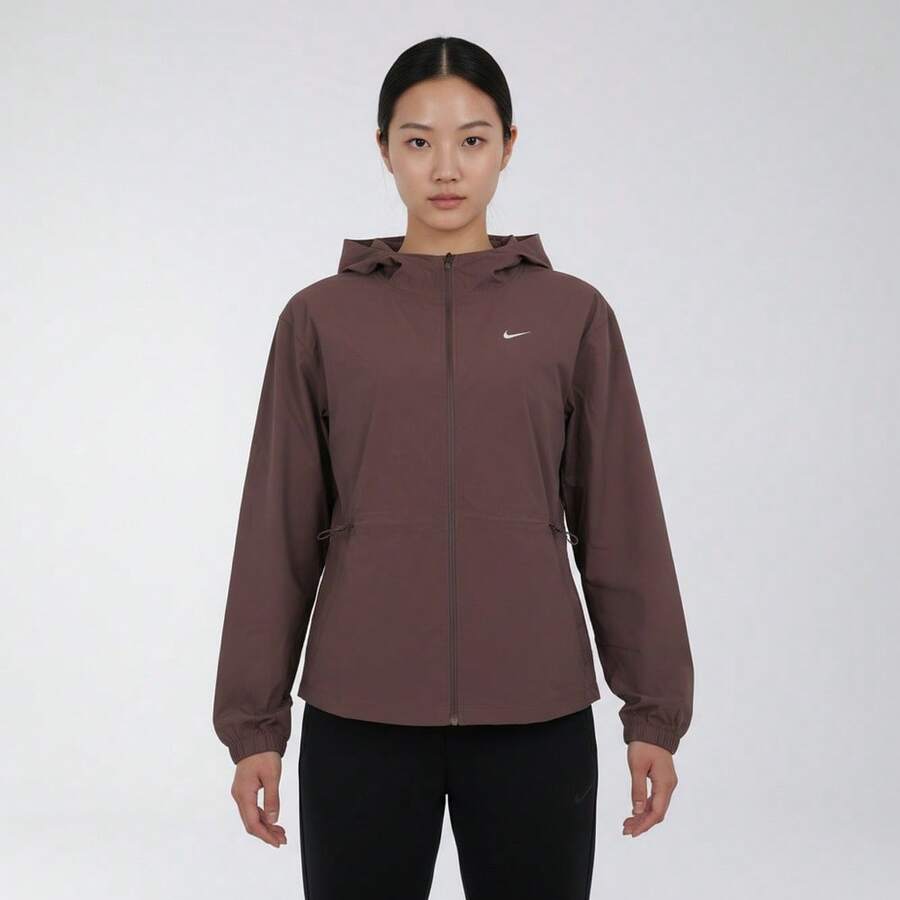 Nike 女士 AS W NK ONE UV 夹克 CPSL A 梭织连帽夹克 IF1167-502 - 米色 - 查看 1