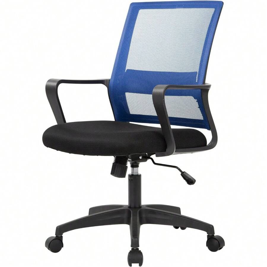 Gaming Chair Ergonomic Computer Chair Office Chair Video Game Chairs With Wheels - Blue - View 1