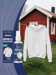 jakehoe Wrinkle Release Spray, Quick Ironing-Free Smoothing For Various Fabrics, Essential For Travel & Trips - Liquid - View 9