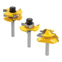 SanBouSi 3-Piece Disc Groove Cutter Wood Cutter 45 Degree Mitre Cutter Groove And Groove Cutter Set - 45 Degree Mitre Cutters - View 2