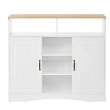 Buffets & Sideboards - White + MDF - View 6