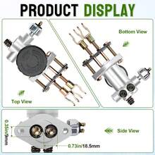 Cilindro Maestro Freno Hidráulico Para 90cc 110cc 125cc 150cc 200cc 250cc, Cilindro Maestro De Freno Hidráulico Para Karts De 90 Cc, 110 Cc, 125 Cc, 150 Cc, 200 Cc Y 250 Cc Sunl Bms, Kandi, Roketa, Kazuma Y Kinroad Atv - A - Ver 6