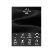 Men T-Shirts - Black - View 6