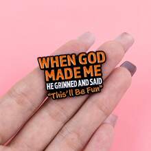 Enamel Badge Brooch Pin, Suitable For Backpacks, Bags, Stylish Decoration, Gift For Friends - Multicolor - View 4
