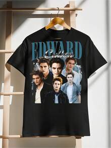 Edward Cullen T-Shirt- Twilight Saga Fan Apparel - màu đen - Xem 1