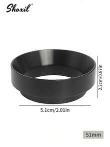shoxil 1pc Coffee With Powder Ring,Espresso Machine Powder Ring, 51/58mm, Magnetic, Fly-Proof Powder, Coffee Accessories - Powder Ring - View 6