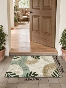 1 buah Keset Bermotif 3D, Karpet Wol dengan Desain Tanaman Hijau Segar, Cocok untuk Kamar Mandi, Dapur, Luar Ruangan, Dalam Ruangan, Lorong, Kamar Tidur, Ruang Tamu, Samping Tempat Tidur, Dapat Dicuci dengan Mesin, Mudah Dibersihkan, Bagian Bawah Anti Selip, Cocok untuk Dekorasi Kamar Tidur Musim Dingin, Dekorasi Liburan Hari Valentine, Aksesori Kamar Mandi Penting, Set Dekorasi Ruangan, Keset Karpet Dekoratif Luar Ruangan - MultiWarna - View 13