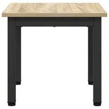 vidaXL Couchtisch Sonoma 40 x 40 x 36 cm Holzwerkstoff - Grau - Übersicht 6