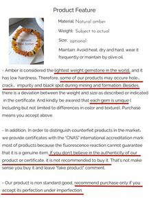 Natural Baltic Sea Amber Bracelet, Elastic Healing Gemstone Bangle, Fashion Accessory, Peaceful And Calm, Fossilized Resin Energy Gift, Suitable For Couples, Men And Women (This Batch Of Beads Are Smaller Than Before, With Good Polishing) - Yellow - View 3