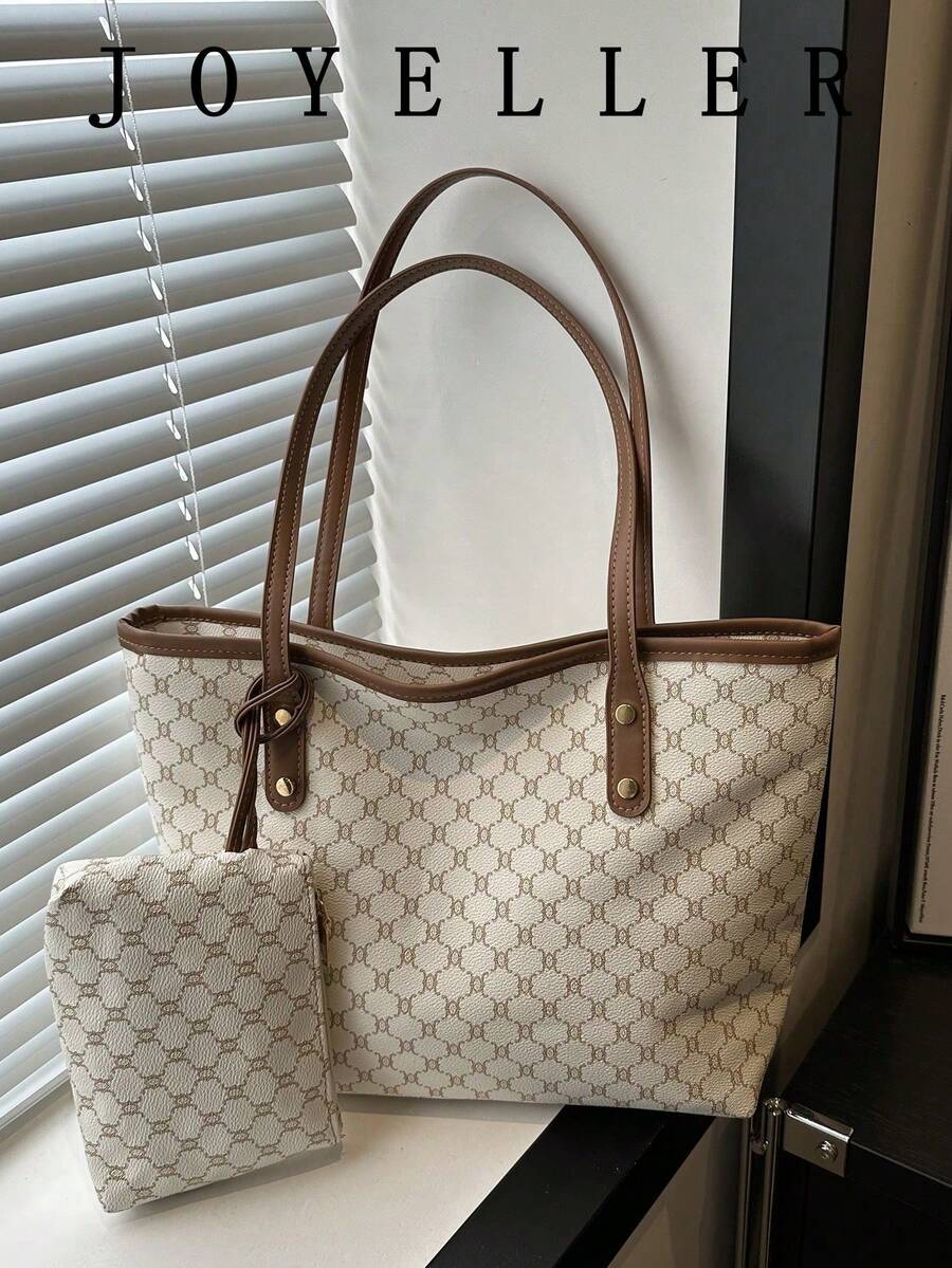 2026新款时尚个性化通勤手提包，高品质女士单肩包，时尚母女包