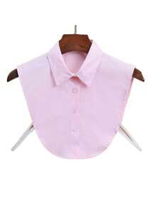 4pcs/1pc Detachable Collar, Unisex - Fashionable Fake Shirt Collar, Half Fake Collar, Versatile And Easy To Wear, Ideal Gift For Friends, Family, And Colleagues - Size L - View 13