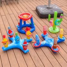 充气篮球架套装，成人户外游泳池篮球架水上派对充气篮球架 - 多色 - 查看 10