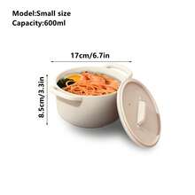 1pc Silicone Multifunctional Steamer, Can Be Used As Microwave Oven Or Lunch Box, Silicone Dual Handles Can Withstand High Temperatures In Contact With Food, Available In Various Colors And Sizes - Multicolor - View 16