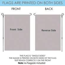 1pc Valentine'S Day Garden Flag - Double-Sided Red Truck & Love Balloon Polyester Design, Durable, Fade-Resistant, Machine Washable, 12x18inch, No Flagpole Needed. - A - View 4