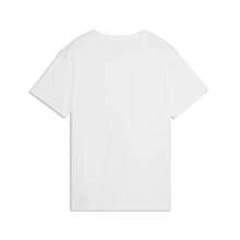 Puma Women's PREMIUM ESSENTIALS Short Sleeve Knit Crew Neck T-Shirt 63777402 - Black and White - View 2