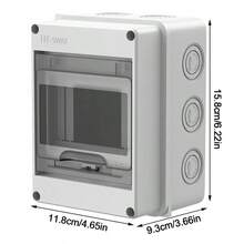 5 Way Garage Shed Camper Van Caravan Consumer Unit Fuse Box - A - View 3