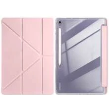Acrylic Transformable Tablet Protective Case, Fashionable Choice Compatible With IPad Mini 6/7, Compatible With IPad 9.7 2017/2018/Air/Air2, Compatible With IPad 10th Gen, Compatible With IPad Air 11" (2024)/Air 4/5 10.9"/Pro 11" (2022), Compatible With IPad Pro 11" (2024), Compatible With IPad Air 13" (2024)/Compatible With IPad Pro 12.9" (2022), Compatible With IPad Pro 13" (2024) - Pink - View 4