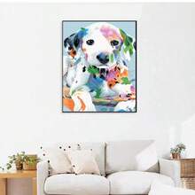 SNA 2026新款全套十字绣动物狗图案DIY刺绣和编织工艺品DIY套件，包括刺绣套件、十字绣套件、钩针套件、戳绣套件、缝纫配件、缝纫套件、绣线、工艺套件、针线材料、缝纫图案、钩针工艺用品、刺绣套件、初学者缝纫图案 - 需要自己繡製,不含框架 - 查看 9