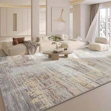 天鹅绒地毯，高端设计地毯，现代简约风格，色彩鲜艳的图案，柔软蓬松，低绒地毯，易于清洁，防滑地毯，防滑垫，亲肤柔软，耐磨，仿羊毛地毯，波西米亚花卉图案，波西米亚风格浴室装饰地毯 - 高級款 - 查看 6