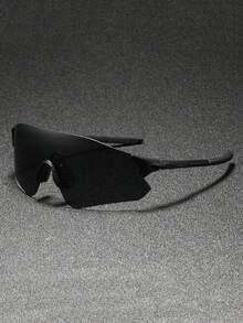 FIYLROG Fashionable Retro Wrap-Around Frameless Glasses, Unisex Eyewear, Suitable As A Gift - Multicolor - View 12