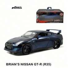 Simba Universal 1:32 Scale "Fast & Furious" Diecast Metal Car Model, Realistic Movable Wheels, Openable Doors, Rubber Tires, Adult Collectible, Collector's Gift - Multicolor - View 21