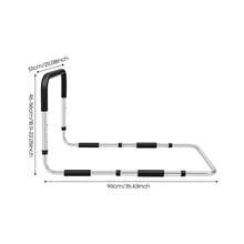 SanBouSi Bed Assist Bar With Tool-Free Installation, Height Adjustable Bed Rail For Elderly & Seniors, 300lbs Capacity Non-Slip Bedside Handle For Fall Prevention Safety - Black - View 2