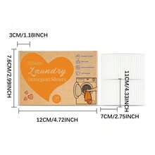 洗衣皂片，日常家居去污清洁护理，便捷便携式洗衣皂片 - 固體 - 查看 2