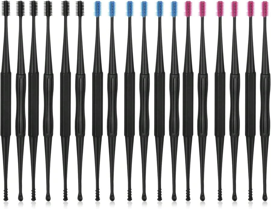 18 Pcs Spiral Ear Wax Remover Kit Reusable Ear Cleaner Tool For Adults Kids - 18 - 查看 1