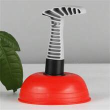 Silicone Toilet Drain Cleaner, Vacuum Plunger High Pressure Pump Drain Opener, Reusable Household Drain Remover - Multicolor - View 12