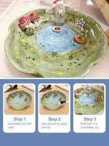 粘土清漆（带刷子）、丙烯酸清漆、风干粘土釉、风干粘土釉、陶瓷、油画、木材、防水、防裂防泛黄 - 彩色 - 查看 4