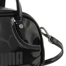 Puma Unisex Shoulder Bag - Black Handbag/Tote Bag 09182402 - Black - View 6