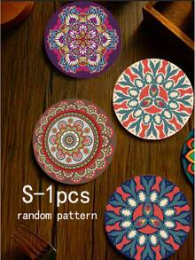 1 pieza Posavasos de té resistente al calor, lindo tapete de mesa de comedor, almohadilla antescaldadura para ollas, salvamanteles de goma de alto valor, salvamanteles resistente al calor para ollas calientes - Multicolor - Ver 12