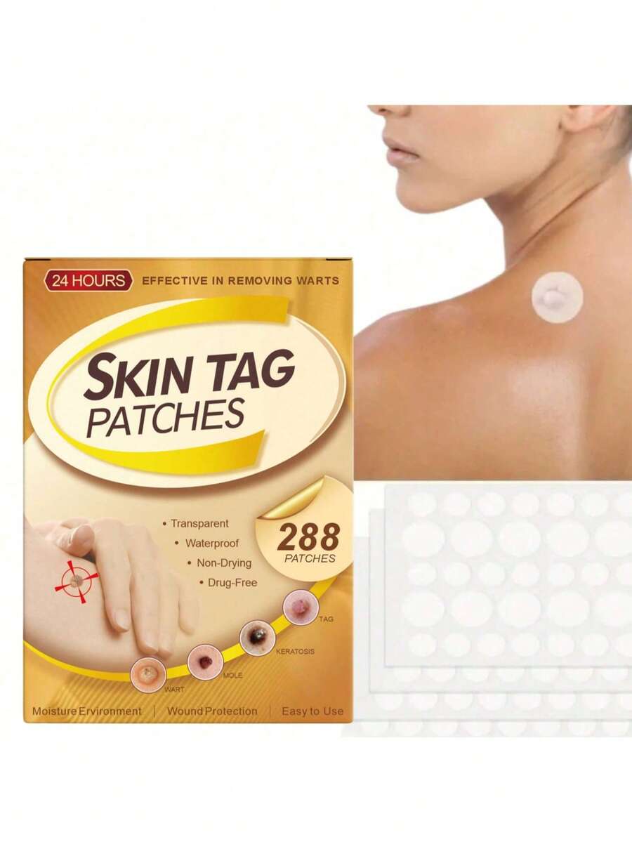 288片透明舒适透气创可贴，粘性强 - 彩色 - 查看 1