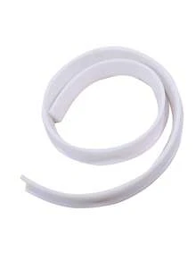 Collapsible Threshold Water Dam Self-Adhesive Shower Barrier Bathroom And Kitchen Stopper, Home Retention System, Waterproof Flow Block Seal Strip Gray 1M - Multicolor - View 12