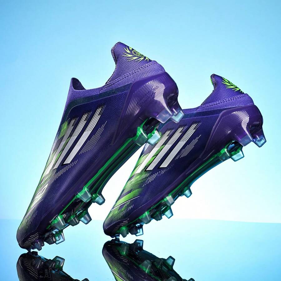Men's Football Shoes, Very Non-Slip, Comfortable For Women. Suitable For Outdoor Sports - Purple - View 1