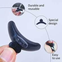 1 par de almohadillas de silicona reutilizables antideslizantes para rizador de pestañas Libeauty, herramienta de ayuda para rizar las pestañas, almohadilla para extensión de pestañas, accesorio para rizador de pestañas - Multicolor - Ver 3