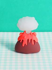 1 chiếc đồ trang trí bánh hình khủng long bằng cao su mềm hoạt hình - Chủ đề rừng rậm: Khủng long bạo chúa Tyrannosaurus Rex, Triceratops, Brachiosaurus, thích hợp cho tiệc sinh nhật trẻ em và tiệc mừng em bé chào đời, không có chức năng chơi, không dành cho trẻ em chơi. - Nhiều màu - Xem 12