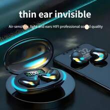 这款无线耳机佩戴舒适，音质出色，拥有炫酷的灯光效果、智能数字显示屏和超长续航，并配备透明充电盒。 - 彩色 - 查看 5