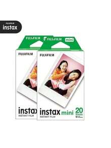 FujiFilm Mini Photo Paper (Available In 10/40/60/80/100 Sheets), Colored Border Instant Photo Paper, Compatible With Mini7s/8/9/11/12/25/90/Wide, Foil-Wrapped, Vivid Colors, Stable Imaging From 5-40℃. - White - View 13