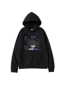 Men Outdoor Hoodies & Sweatshirts - Black - View 7