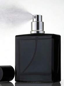 1/5pcs 50ml Black Refillable Fine Mist Perfume Atomizer Bottles, DIY Sample Essential Oil Containers - Multicolor - View 4